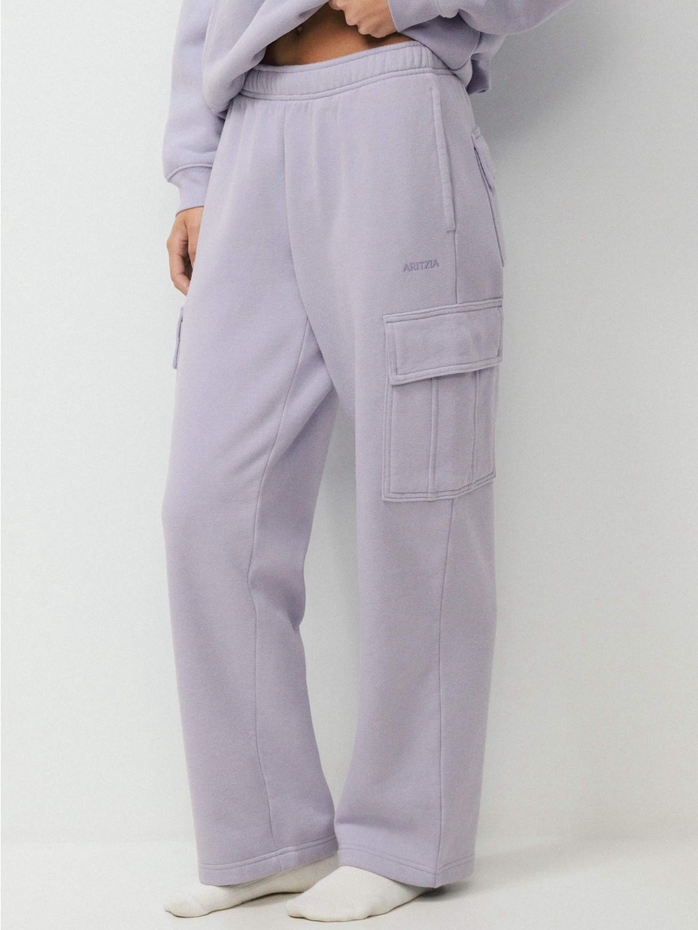 Aritzia Cozy Sweatfleece Mega Cargo Sweatpant